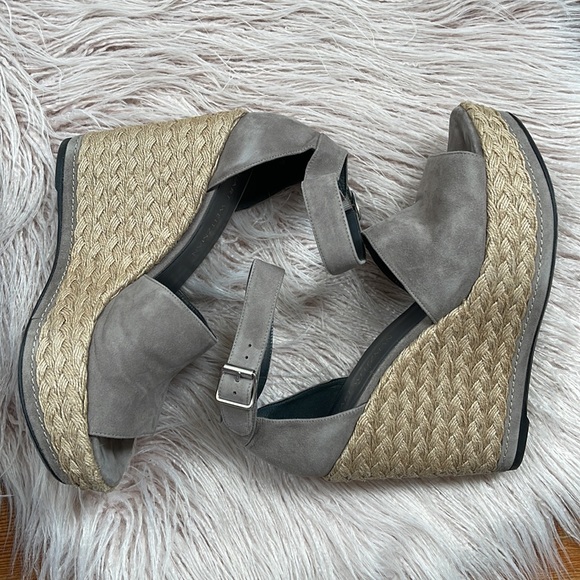 Stuart Weitzman 'Soho Gal' Espadrille Platform Sz 9.5 - Picture 13 of 16